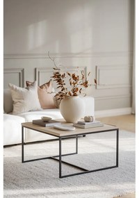 Konferenčný stolík s doskou z dubového dreva v prírodnej farbe ø 80 cm Deerfield – Rowico