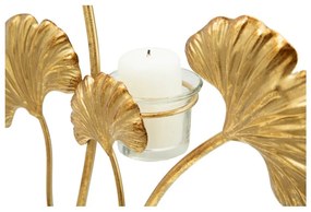 Svietnik v zlatej farbe Mauro Ferretti Oasis
