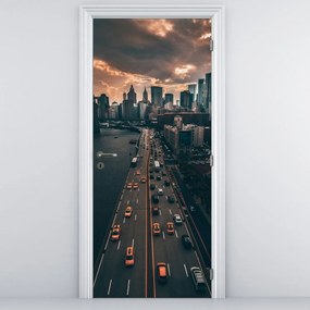 Fototapeta na dvere - Manhattan (95x205cm)