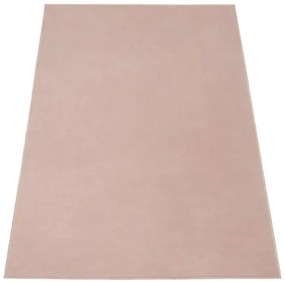 Protišmykový koberec PLUSH púdrovoružový