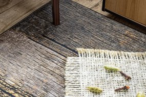 Protišmykový koberec / behúň ANDRE 29040 hnedý / béžový