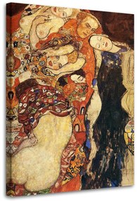 Gario Obraz na plátne Nevesta - Gustav Klimt, reprodukcia Rozmery: 60 x 90 cm