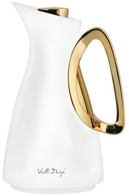 Termoska v bielo-zlatej farbe 1 l Alessia – Vialli Design