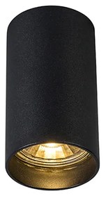 Inteligentný moderný reflektor čierny vrátane WiFi GU10 - Tuba