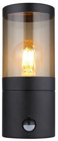 Globo 32014BSS-Vonkajšie nástenné svietidlo so senzorom XELOO 1xE27/60W/230V IP44