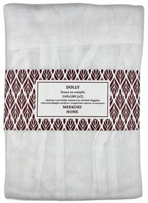 Záclona na stuhách Dolly polyester biela 140x180 (x2) Merkury Home