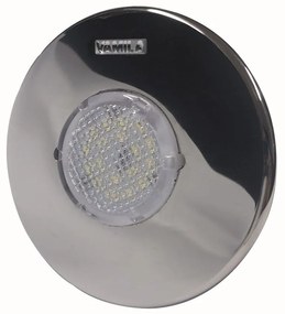 MINI Tube -- prvok z nehrdzavejúcej ocele VAMILA, 18 LED bielych, 6 W, pre vopred vyrobené bazény
