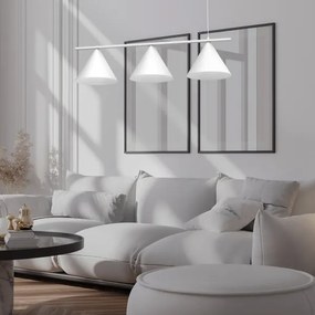 Závesné svietidlo na lanku CAPITAL 3xGX53/15W/230V biela
