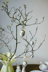 House Doctor Sklenená váza Say / Yellow