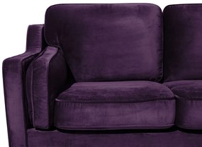 Pohovka trojsedačka Lulea (purpurová). Vlastná spoľahlivá doprava až k Vám domov. 1008781