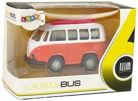 Lean Toys Kovový turistický Autobus