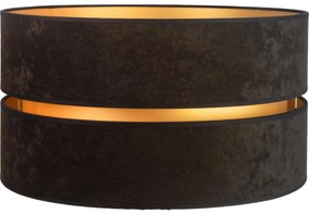 Duolla - Tienidlo univerzálne DUO E27 pr. 40 cm čierna/zlatá