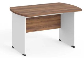 Stôl Manager 120 x 85 cm, orech warmia / biela