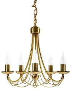 Luster na reťazi MUZA 5xE14/40W/230V