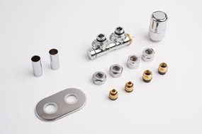 P.M.H. Terra termostatický ventil pre ústredné vykurovanie 6x7 cm chróm TER-R-C