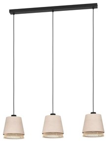 Eglo 43976 - Luster na lanku TABLEY 3xE27/40W/230V EG43976
