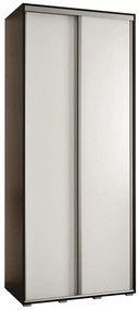 Skriňa 45 Canaris 1 120 čierna/biela/silver