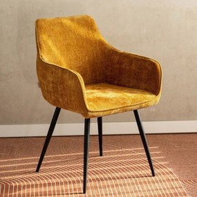 Jedálenská stolička SATORI POP horčicová 894409