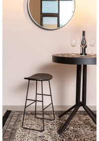 Čierna barová stolička 2 ks (výška sedadla 62 cm) Tangle – White Label