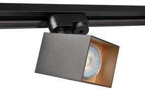 Bodové svietidlo do lištového systému SQUARE 3xGU10/10W/230V + 1 m lištový systém