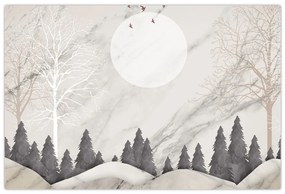 Obraz - Zimná krajina (90x60 cm)
