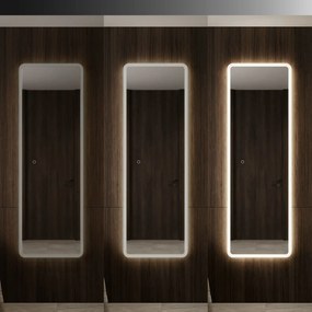 Rea MOL-SQ, vysoké LED zrkadlo, 150 × 50 cm, HOM-01527