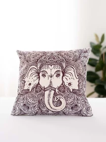 Obliečka na vankúšik mikroplyš 45 × 45 cm - Buddha 4 L02