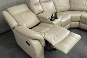 Rohová sedacia súprava Relax 47589 Hollywood - Béžová  - Komfort-nábytok
