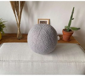 Dekoračný vankúš z materiálu buklé ø 20 cm Top – Mioli Decor
