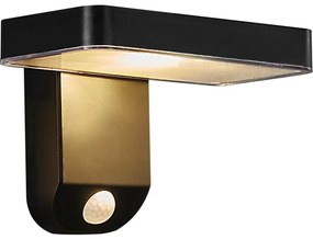 Nordlux - LED solárne nástenné svietidlo s čidlom RICA LED/5W/3,7V IP44