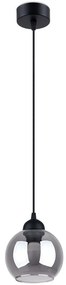 Sollux SL.1141 - Luster na lanku ALINO 1xE27/60W/230V čierna