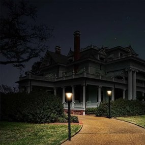 LED Solárna lampa so senzorom LED/15W/3,2V 4000K/6000K IP65 6000 mAh