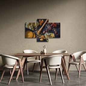 Obraz so sušeným ovocím (90x60 cm)