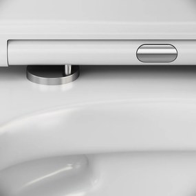 Závesné WC AM.PM Flash CNA1700SC bezokrajové, so sedadlom Microlift, biele