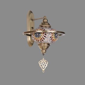 Nástenné svietidlo YENI 1xE27/40W/230V bronzové