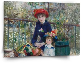 Sablio Obraz Dve sestry (Na terase) - Pierre-Auguste Renoir - 150x110 cm