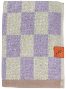 Svetložlto-fialové uteráky z bio bavlny v súprave 2 ks 40x55 cm Retro - Mette Ditmer Denmark