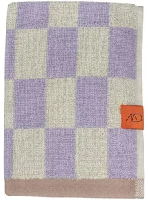 Svetložlto-fialové uteráky z bio bavlny v súprave 2 ks 40x55 cm Retro - Mette Ditmer Denmark