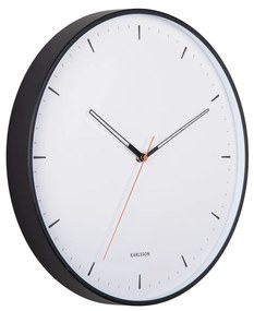 Nástenné hodiny Karlsson 5940BK, 40cm