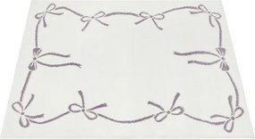 Koberec Lima M181B krémový / fialový