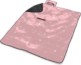 Sablio Plážová deka Hviezdy a bodky na povrázku: 200x140 cm