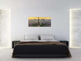 Obraz - Panoráma Paríža (120x50 cm)