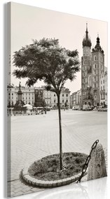 Artgeist Obraz - Cracow: St Mary’ Church (1 Part) Vertical Veľkosť: 20x30, Verzia: Premium Print