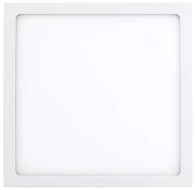 McLED Prisadené LED osvetlenie VANDA S14, 14W, teplá biela, 17x17cm, hranaté, biele