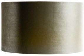 Zamatový tienidlo zelené so zlatým vnútorným 35/35/20