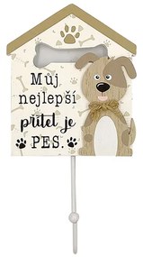 Nekupto Dřevěná cedulka s háčkem na vodítko