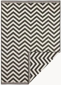 Obojstranný koberec's cikcak vzorom do interiéru/exteriéru Palma