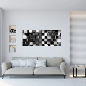 Obraz - Kocky (120x50 cm)