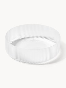 Ručne fúkané servírovacie misky Ripple, 4 ks
