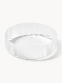 Ručne fúkané servírovacie misky Ripple, 4 ks